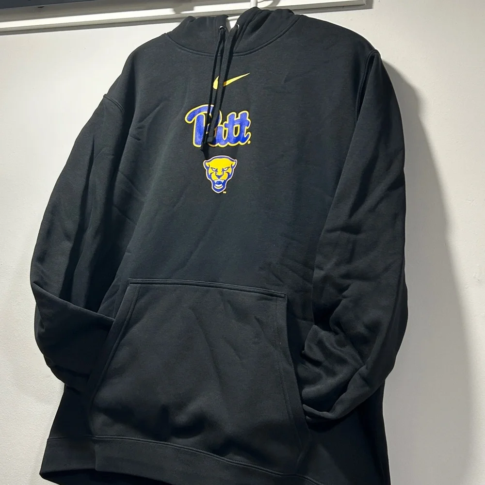 Nike black X-Large Pitt Club Fleece pull over sweatshirt - Picture 4 of 7